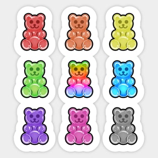 Gummy Bears Sticker